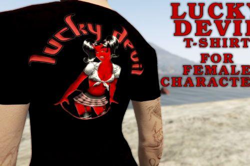 Lucky Devil T-shirt - MP Female Character